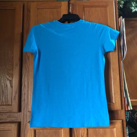 Women’s Crew Neck Beaded “LOVE” Graphic Short Sleeve T-Shirt - S - Picture 10 of 11